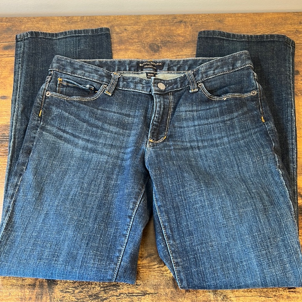 Banana Republic Straight Leg Jeans Size 29/8 Women’s